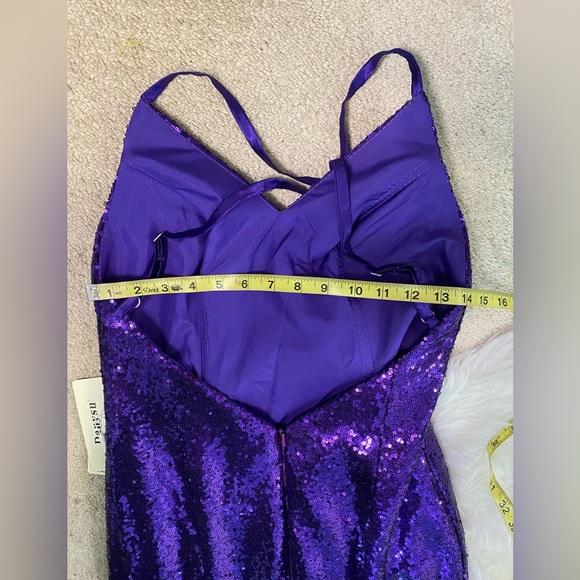 DANYSU Sequin Gown size S NWT - Picture 5 of 10